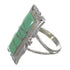 Southwest Sterling Silver Turquoise Ring Size 7 YX79973