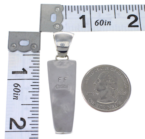 Sterling Silver And Multicolor Pendant VX64470