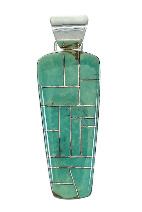 Sterling Silver Southwest Turquoise Jewelry Pendant MX65177