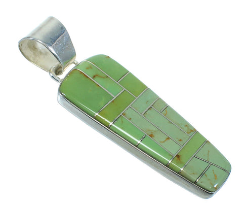 Sterling Silver Turquoise Southwest Pendant MX65182