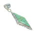 Southwest Turquoise And Silver Pendant MX65288