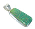 Sterling Silver Southwest Turquoise Inlay Pendant MX65326