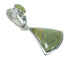 Genuine Sterling Silver Turquoise Inlay Pendant MX65356