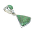 Southwest Turquoise And Authentic Sterling Silver Pendant MX65358