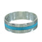 Sterling Silver Southwest Turquoise Ring Size 6-1/2 WX79591