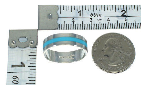 Sterling Silver And Turquoise Southwest Ring