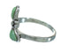 Turquoise Inlay Silver Dragonfly Ring Size 5-3/4 AX79457
