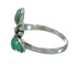 Turquoise Inlay Southwestern Sterling Silver Dragonfly Jewelry Ring Size 8-1/2 AX79482