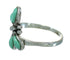 Turquoise Inlay Silver Dragonfly Ring Size 7-1/2 AX79502