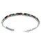 Sterling Silver Southwest Multicolor Link Bracelet AX65932