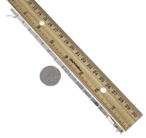 Sterling Silver Southwest Multicolor Link Bracelet AX65932