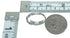 Silver Southwestern Multicolor Inlay Ring Size 4-3/4 QX70698