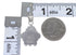 Multicolor Genuine Sterling Silver Southwest Pendant MX64794