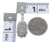 Sterling Silver Multicolor Southwest Jewelry Pendant MX64885