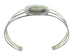 Southwest Sterling Silver And Multicolor Inlay Native American Village Design Bracelet RX69130