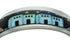 Sterling Silver Multicolor Native American Village Or Pueblo Design Southwest Cuff Bracelet RX69150
