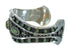 Turquoise Sterling Silver Southwestern Cuff Bracelet RX78366