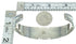 Southwestern Sterling Silver Multicolor Inlay Cuff Bracelet AX78114