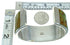 Turquoise Inlay Sterling Silver Southwestern Cuff Bracelet AX77995