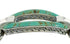 Turquoise Inlay Genuine Sterling Silver Southwest Cuff Bracelet AX78013