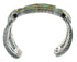 Genuine Sterling Silver Southwest Turquoise Cuff Bracelet AX78017
