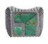Sterling Silver And Turquoise Southwestern Ring Size 6-1/4 WX80893