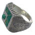 Silver And Turquoise Southwestern Ring Size 5-1/2 WX80944
