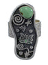 Sterling Silver Turquoise Southwest Butterfly Water Wave Ring Size 6-3/4 WX81086