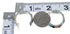 Southwestern Sterling Silver Multicolor Post Hoop Earrings QX72464