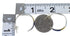 Silver Southwest Multicolor Post Hoop Earrings QX72487