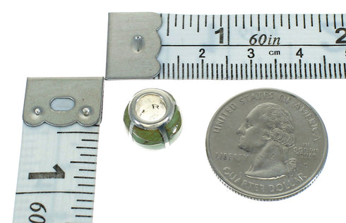 Southwest Sterling Silver And Turquoise Bead Pendant RX65832