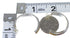 Southwest Sterling Silver Multicolor Post Hoop Earrings RX65634