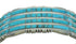 Southwest Turquoise Sterling Silver Cuff Bracelet AX78158