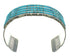 Southwest Turquoise Sterling Silver Cuff Bracelet AX78158