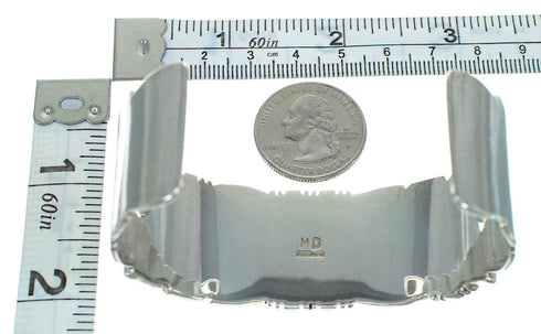 Southwest Turquoise Sterling Silver Cuff Bracelet AX78158