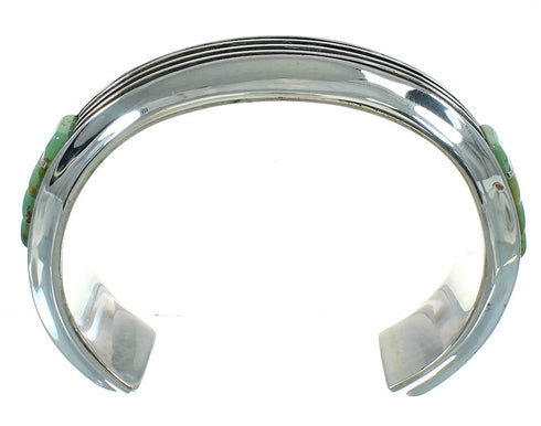 Turquoise Sterling Silver Southwestern Cuff Bracelet AX78276