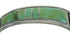 Southwest Turquoise Sterling Silver Feather Cuff Bracelet AX78278