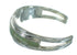 Turquoise Inlay Authentic Sterling Silver Southwest Cuff Bracelet AX78292