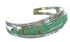 Southwest Turquoise Authentic Sterling Silver Cuff Bracelet AX78296
