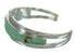 Southwest Turquoise Authentic Sterling Silver Cuff Bracelet AX78296
