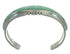 Southwest Turquoise Authentic Sterling Silver Cuff Bracelet AX78296