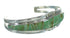 Southwestern Turquoise Silver Cuff Bracelet AX78300