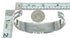 Southwestern Turquoise Silver Cuff Bracelet AX78300