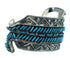 Sterling Silver Turquoise Needlepoint Water Wave Cuff Bracelet AX78307