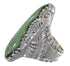 Turquoise Southwestern Authentic Sterling Silver Ring Size 5-1/2 QX74906
