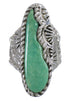 Southwest Authentic Sterling Silver Turquoise Jewelry Ring Size 5 QX74927