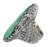 Southwest Authentic Sterling Silver Turquoise Jewelry Ring Size 5 QX74927