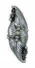 Genuine Sterling Silver Scalloped Leaf Ring