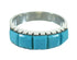 Genuine Sterling Silver And Turquoise Southwest Ring Size 4-1/2 YX76483