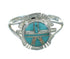 Southwest Opal Turquoise Silver Ring Size 6-1/4 YX71211